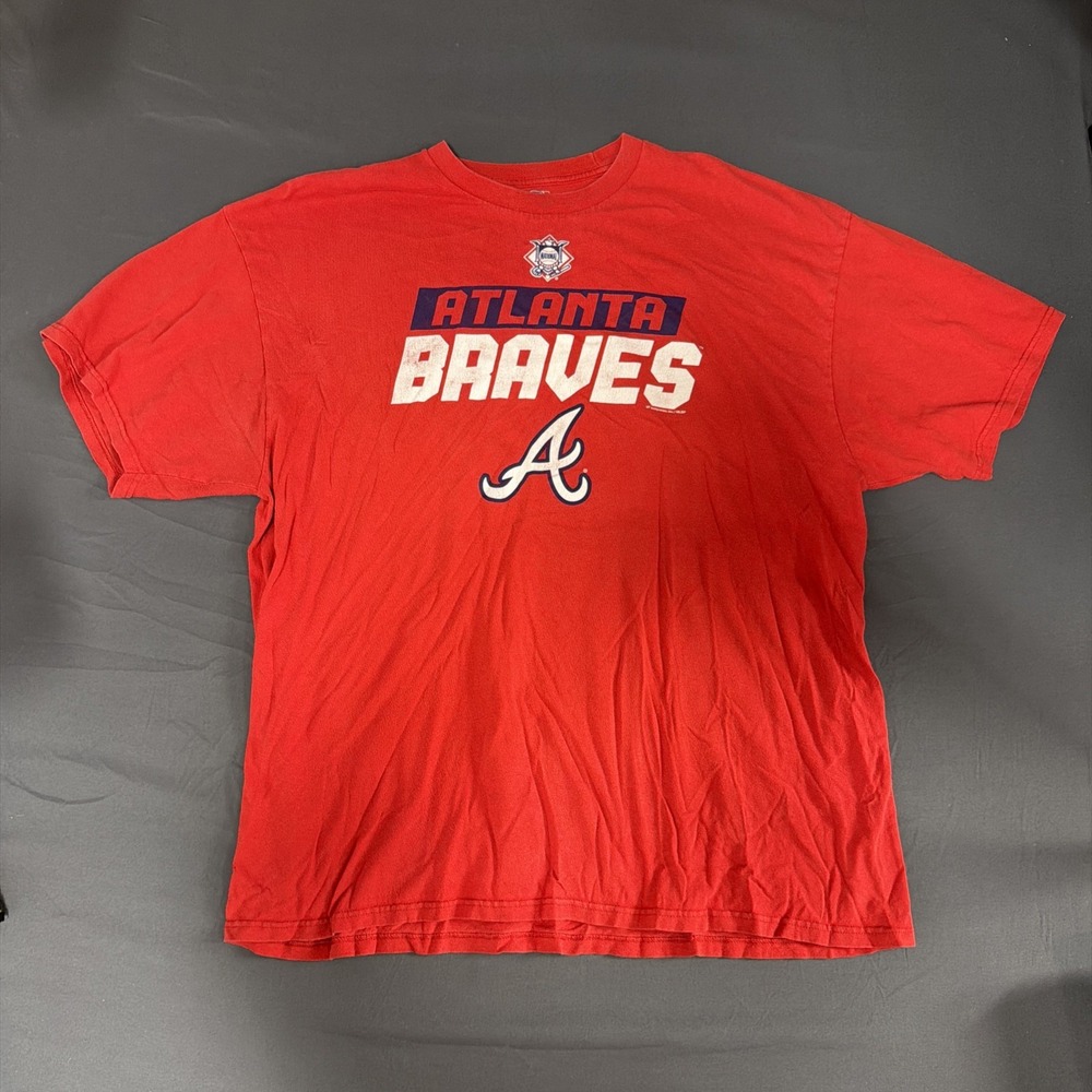 Red Logo Shirt Mens 2xl MLB Baseball T Shirt Cotton